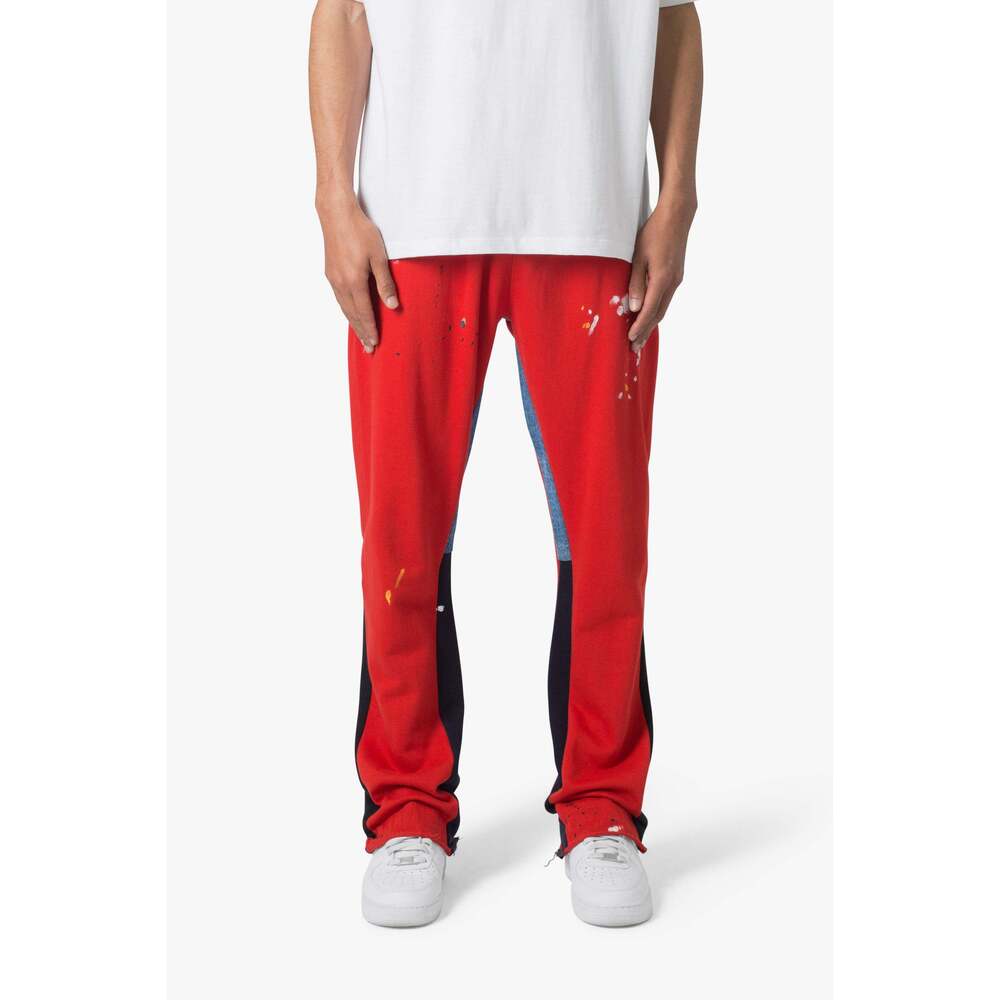 mnml Contrast Bootcut Sweatpants - Red Size XSRed / XS